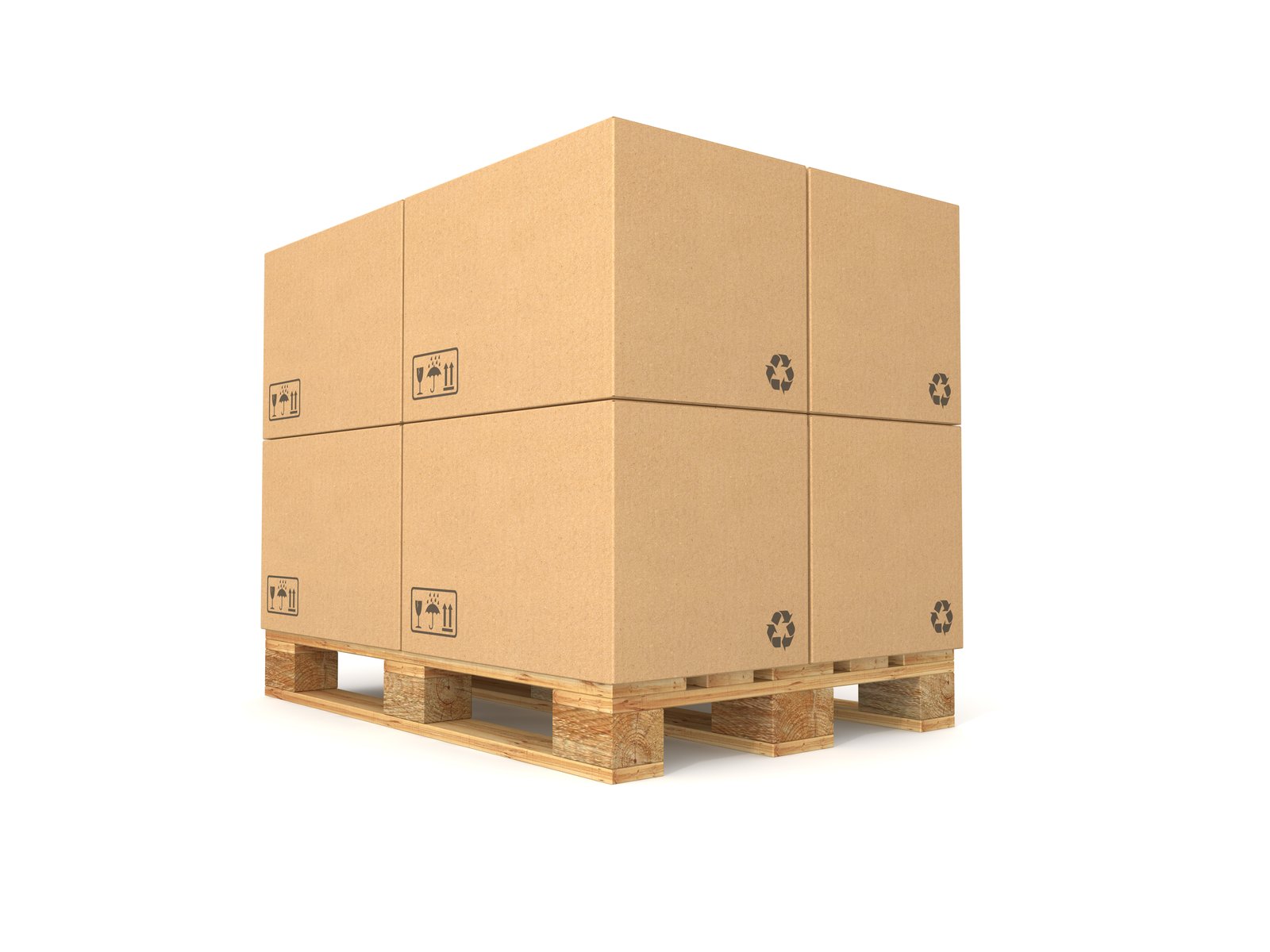 How to prepare a pallet for courier collection