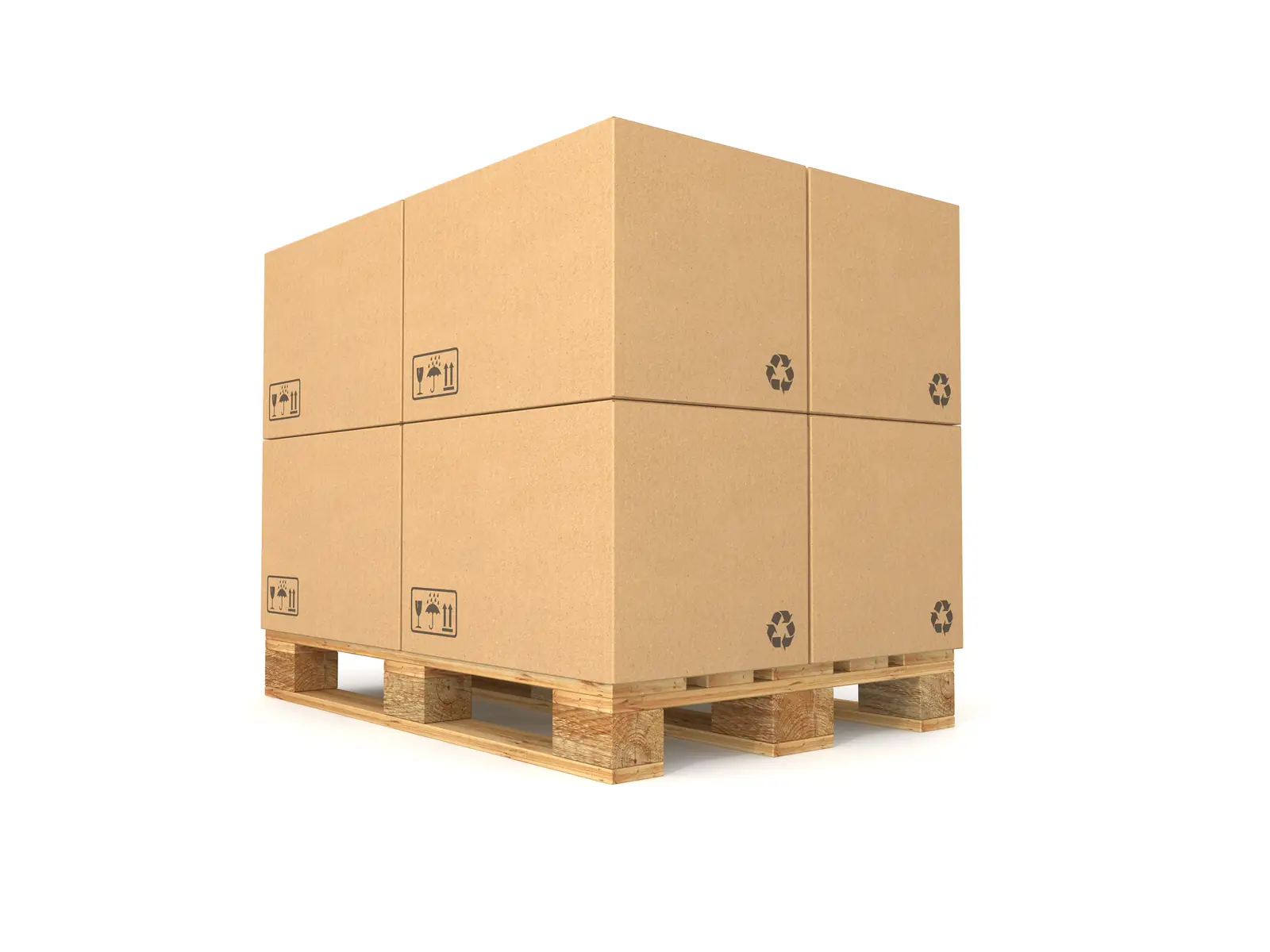 How to prepare a pallet for courier collection