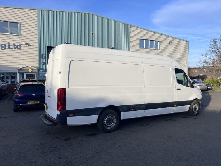 van at delivery point
